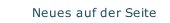 Neues auf der Seite