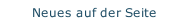Neues auf der Seite